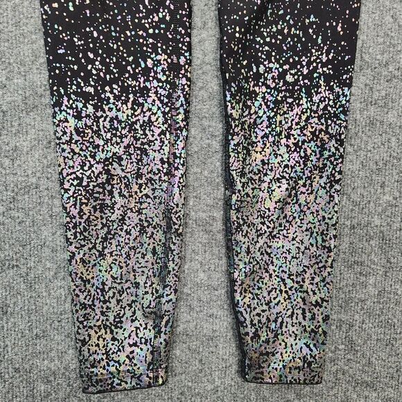BEYOND YOGA Alloy Rainbow Ombre High Waisted Speckled Midi Legging USA SIZE XS - Picture 8 of 15